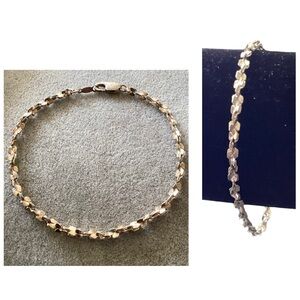 🪻 Vintage Sterling Silver Bracelet Stamped